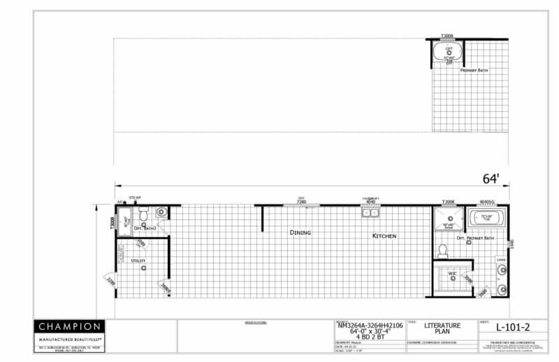 Champion NM3264A -3264H42106-floorplan2