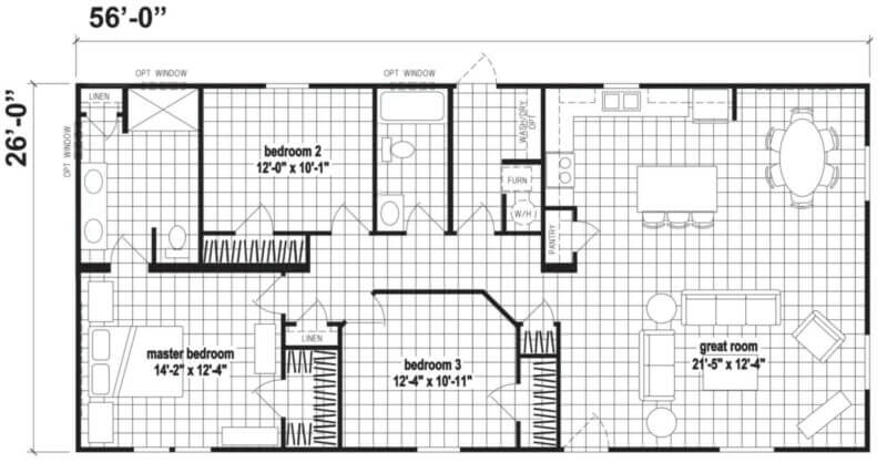Galaxy 2300 - floorplan options