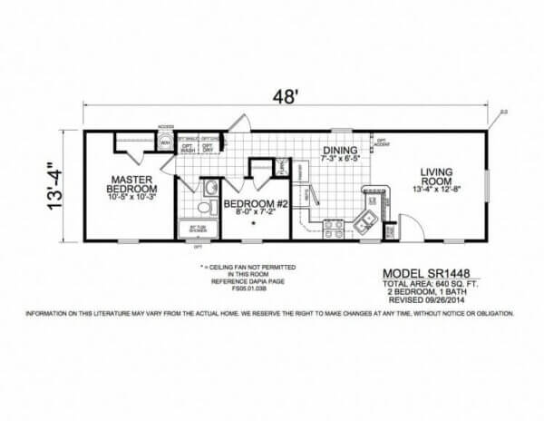 SR1448 Floorplan