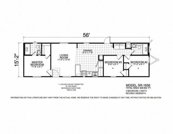 SR1656 Floorplan