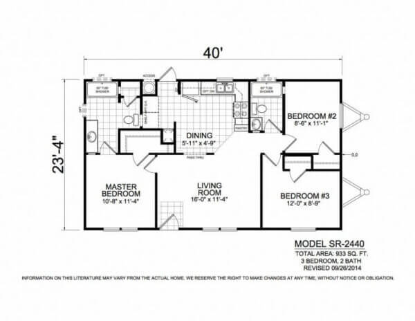 SR2440 Floorplan