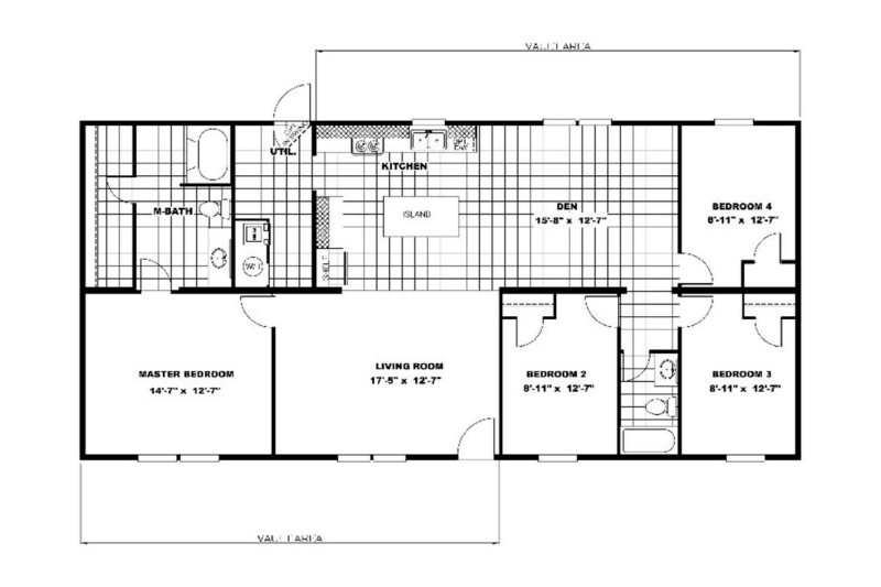 Tru Marvel 4 Floorplan