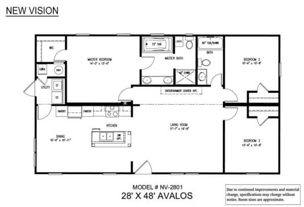 The Fiesta Floorplan