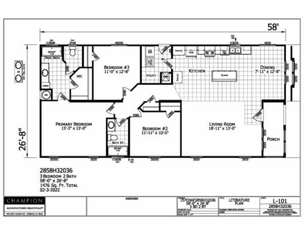 AF2858 Floorplan