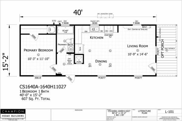 CS1640A Floorplan