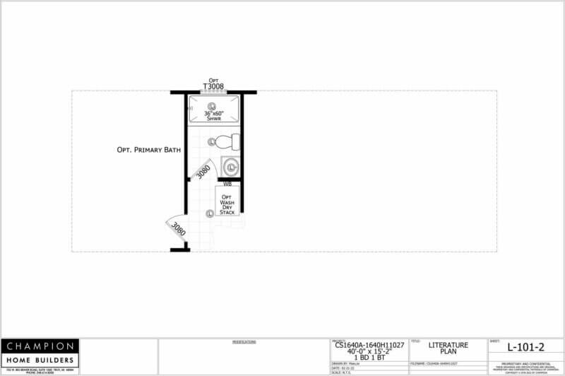 CS1640 Optional Floorplan