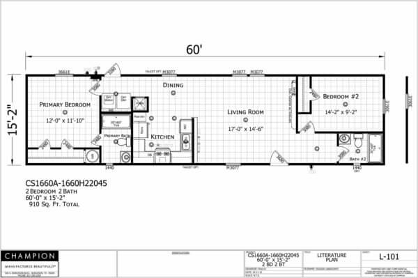 CS1660A Floorplan