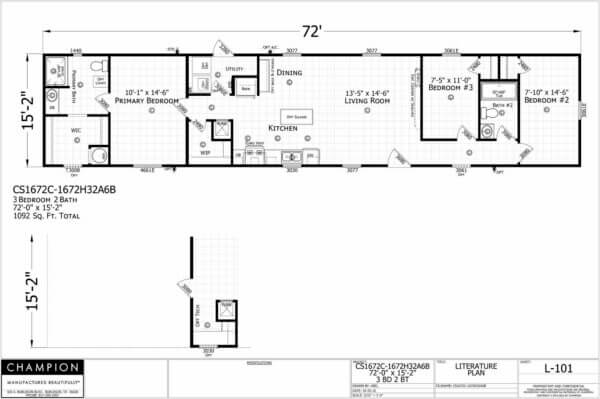 CS1672C Floorplan