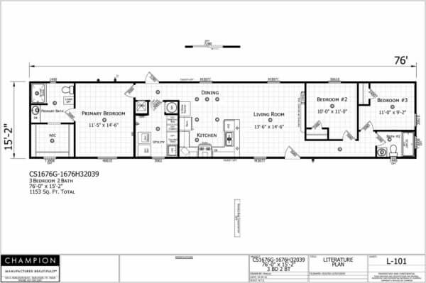 CS1676G Floorplan