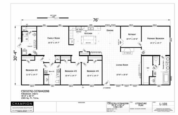 CSD3276J Floorplan