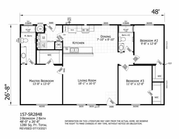 SR2848 Floorplan