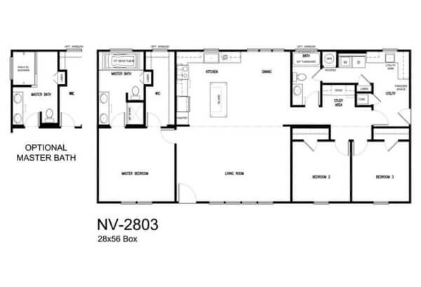 New Vision Whitehaven Floorplan