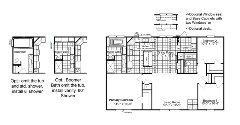 Arlington 48 KH30483 Floorplan