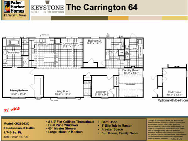KH28643C Carrington