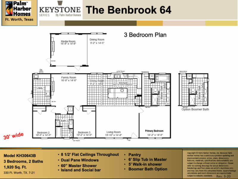 KH30643B Benbrook 64 1920 SQ FT