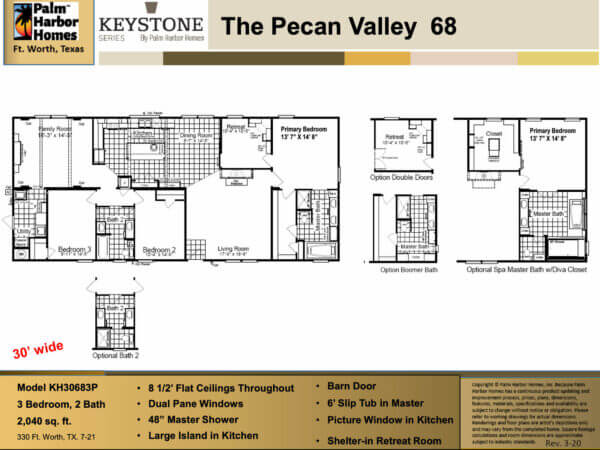 Pecan Valley 68 KH30683P