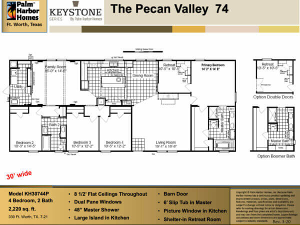 KH30744P Pecan Valley 74