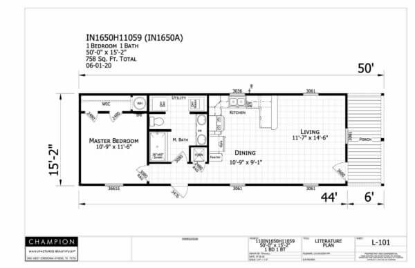 Innovation 1650H Floorplan
