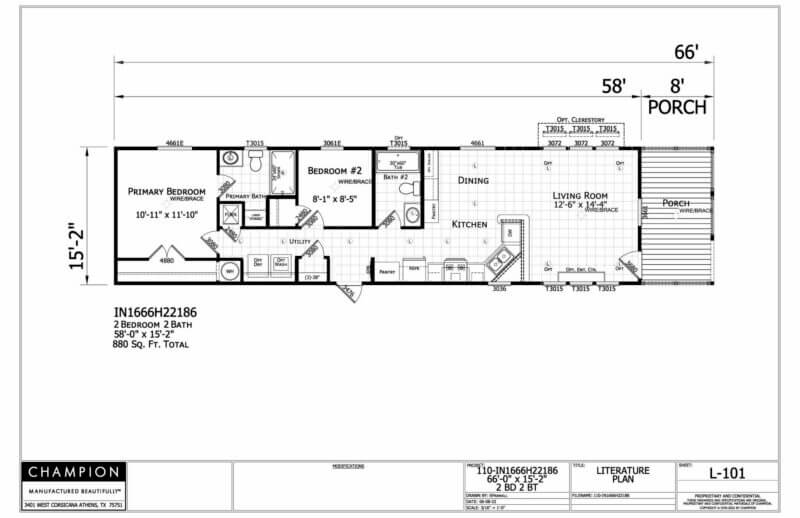 Innovation 1666H Floorplan