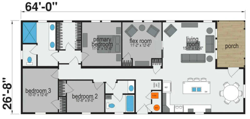 Apollo - floorplan options