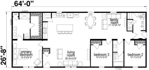Galaxy 2303-J - floorplan