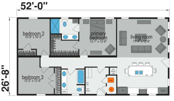 Orion - floorplan