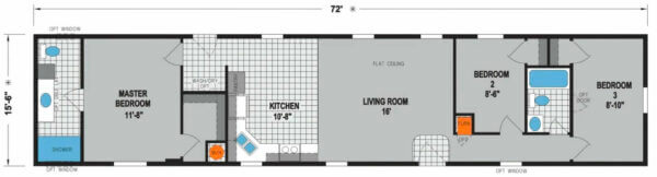 Prairie Dune 8703 - floorplan