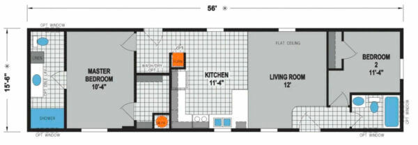 Prairie Dune 8719 - floorplan