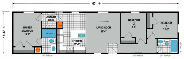 Prairie Dune 8721 - floorplan