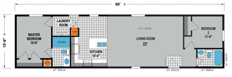 Prairie Dune 8721 - floorplan options