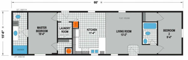 Prairie Dune 8732 - floorplan