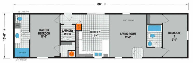 Prairie Dune 8732 - floorplan options