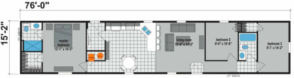 Prairie Dune 8790 - floorplan