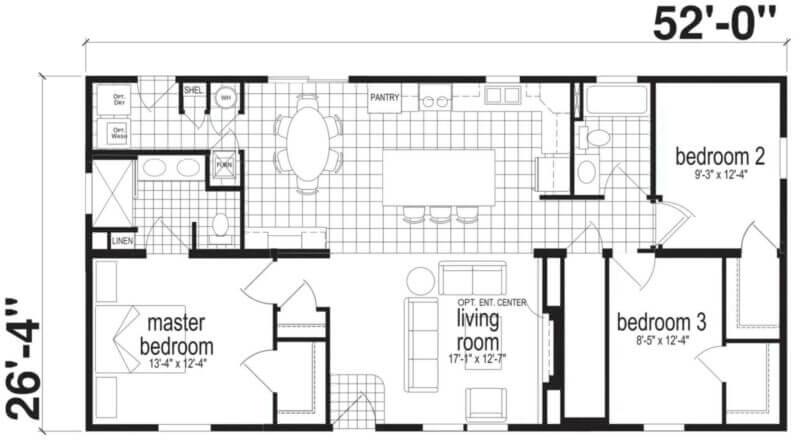 Skyliner 4712P - floorplan option set 1