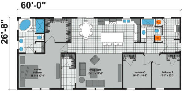 Skyliner 4765J - floorplan