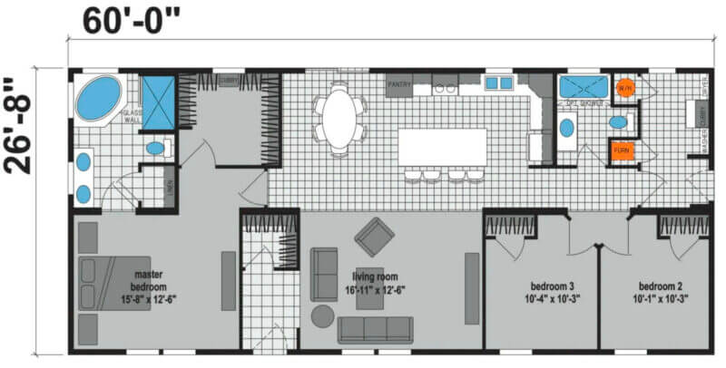 Skyliner 4765J - floorplan