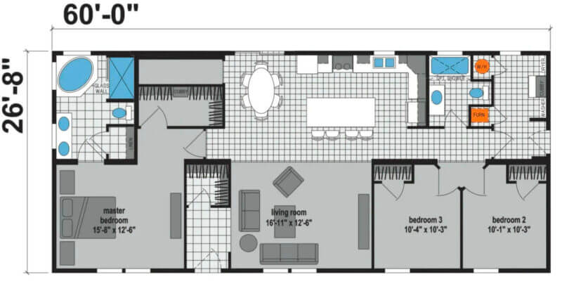 Skyliner 4765J - floorplan options