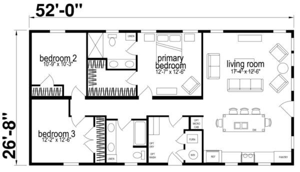 Skyliner 600 - floorplan
