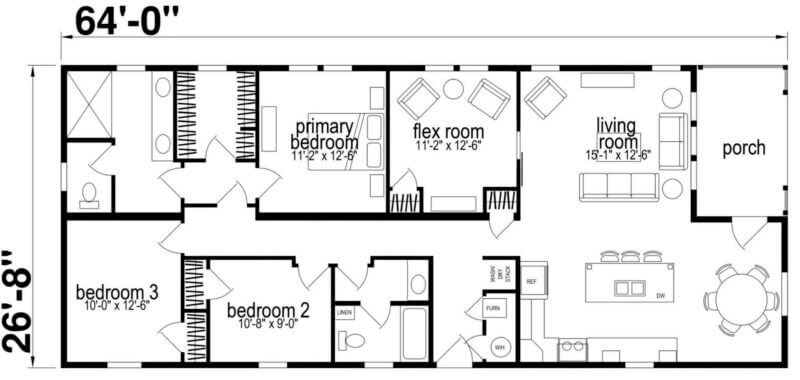 Skyliner 602 - floorplan options