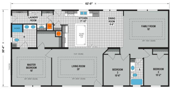 Skyliner 6334B - floorplan