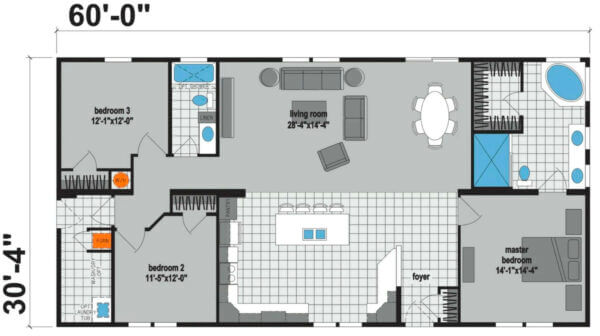 Skyliner 6361 - floorplan