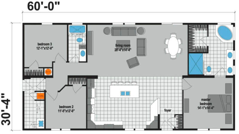 Skyliner 6361 - floorplan
