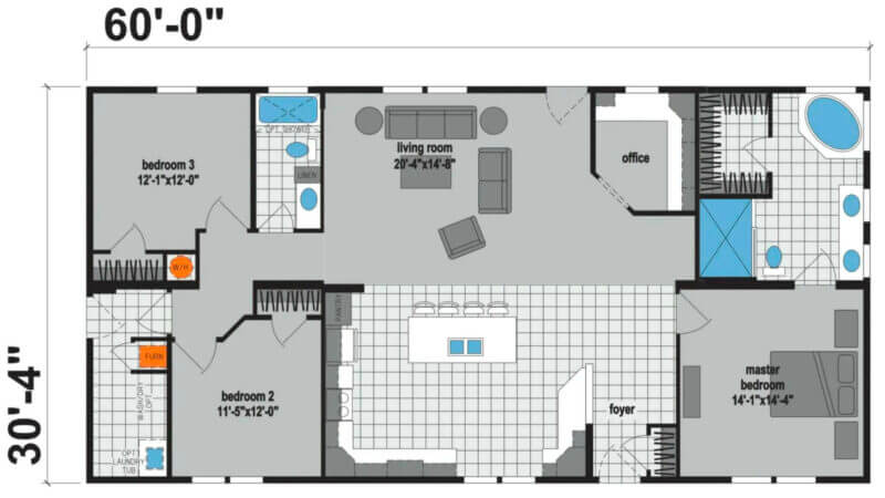 Skyliner 6361 - floorplan options