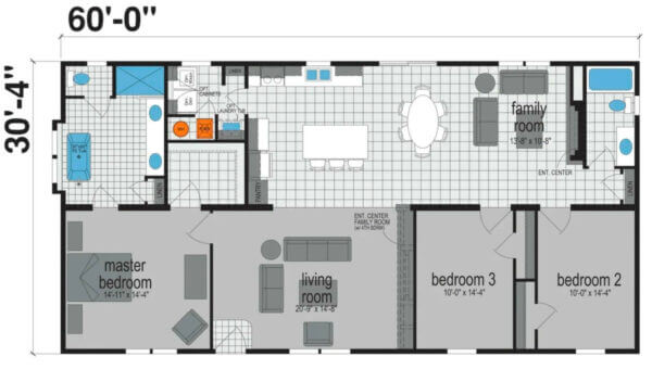 Skyliner 6366B - floorplan