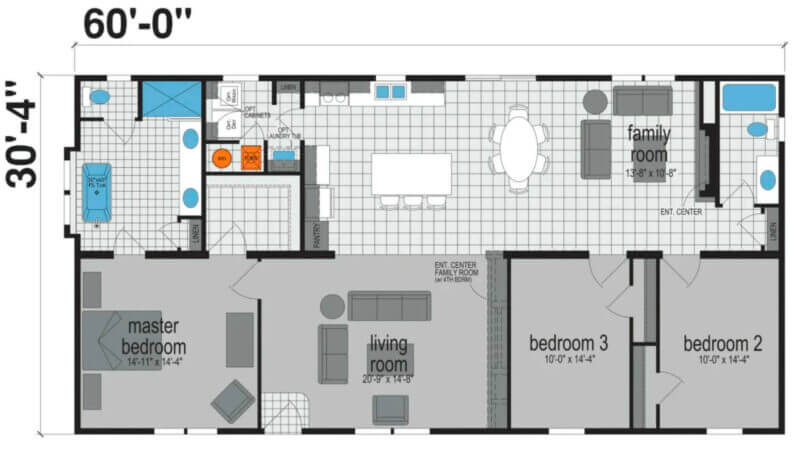 Skyliner 6366B - floorplan